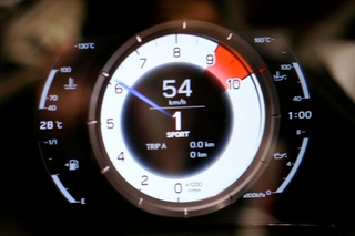 Illustration for article titled Lexus LFA All-Digital Tach, Speedo: First Look